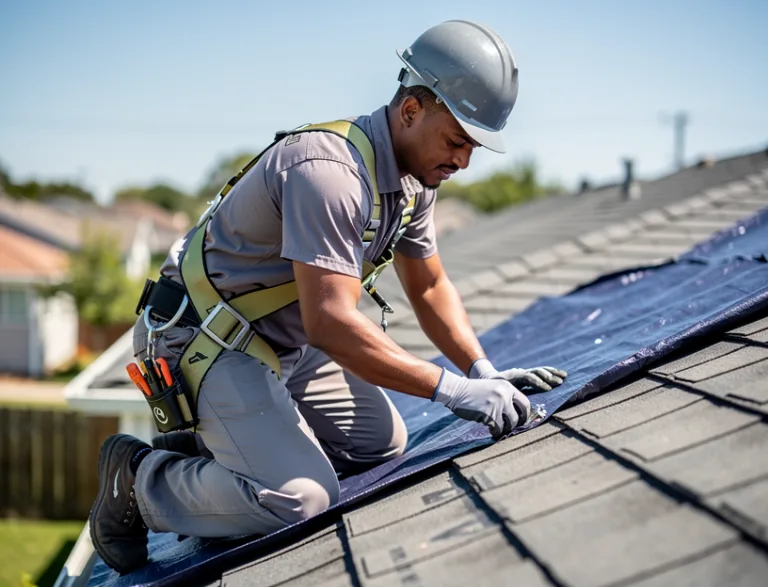 Roof Tarping service in San Antonio